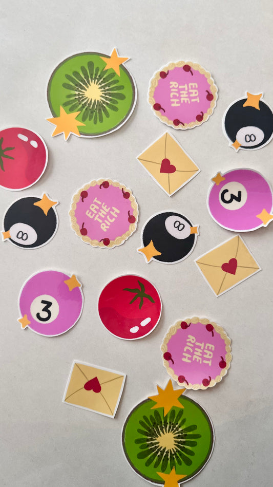 Cool Girl Vinyl Sticker Pack (4 stickers)