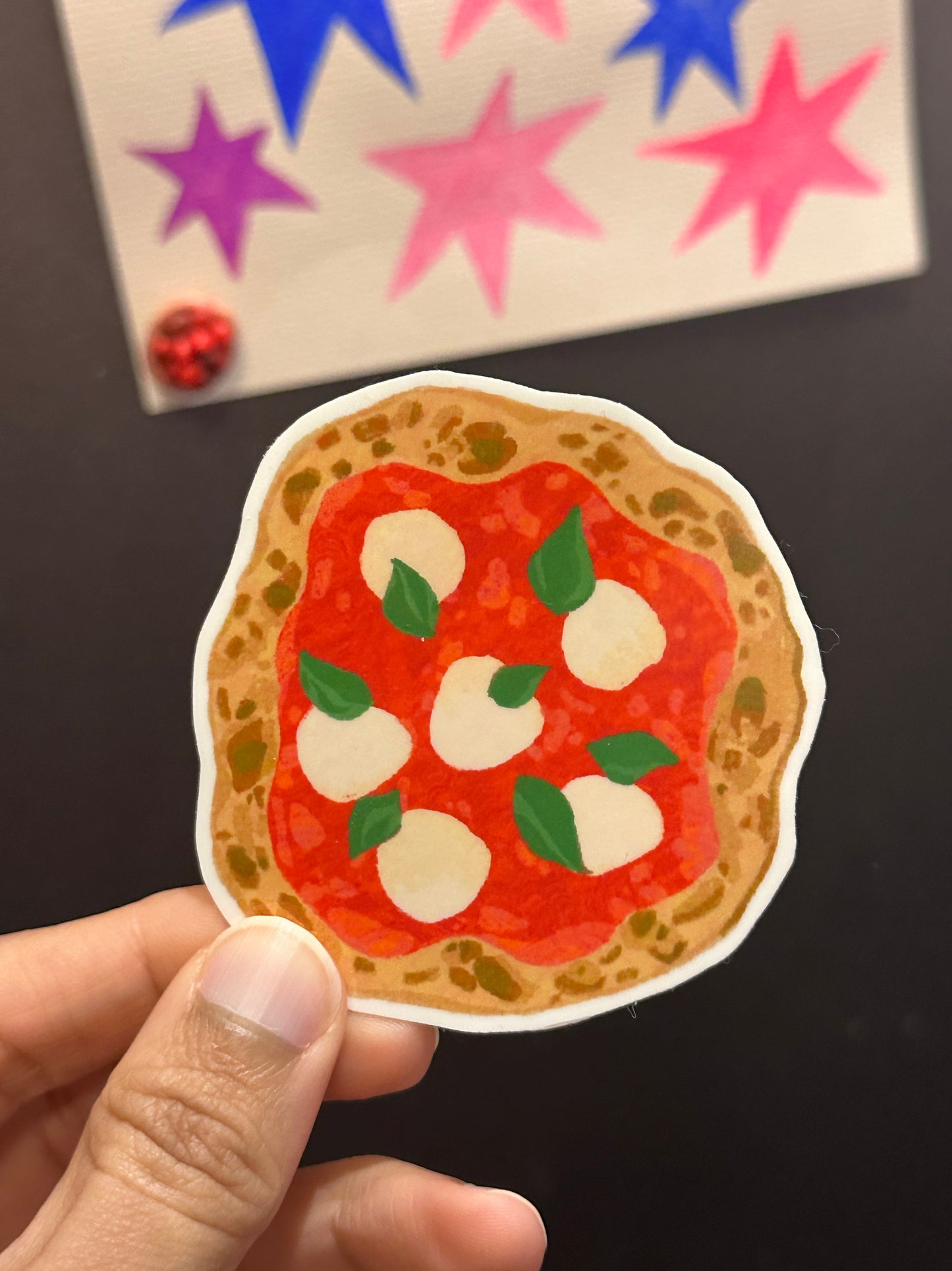 Woodfired Pizza Vinyl Sticker