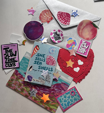 The Slow Zine Club (Monthly Mail Club)