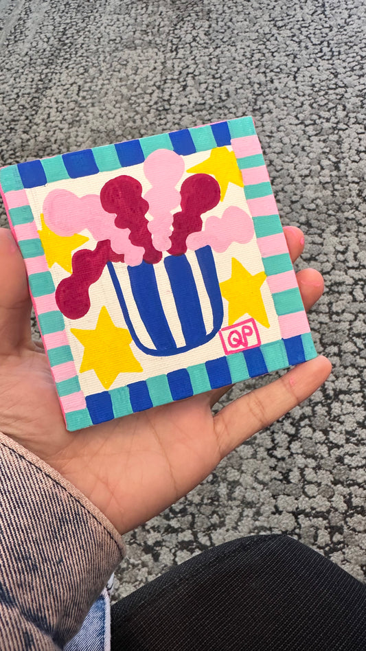 Spring Mini #1: Mini Art Original