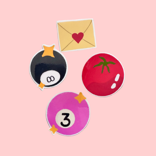 Cool Girl Vinyl Sticker Pack (4 stickers)