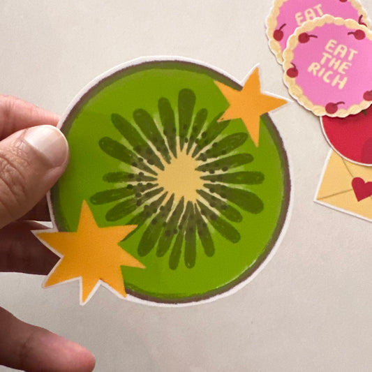 Kiwi Vinyl Sticker