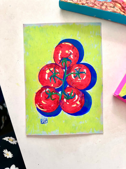Tomatoes Study (Original Artwork)