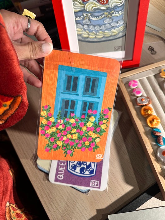Summer Window 4x6 Inch Art Print